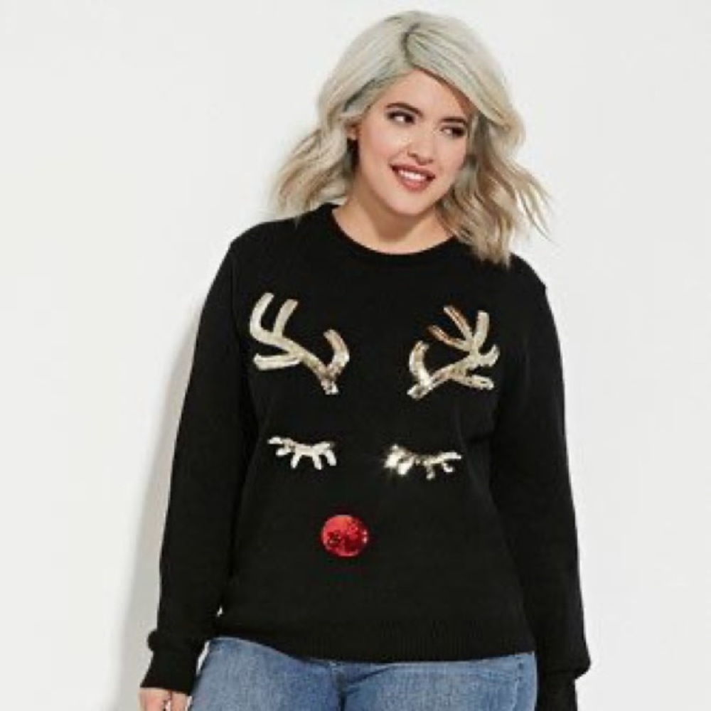 Plus Size Christmas Sweater
